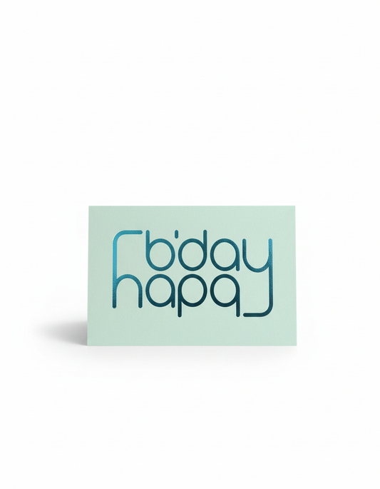 Happy Birthday Greeting Card