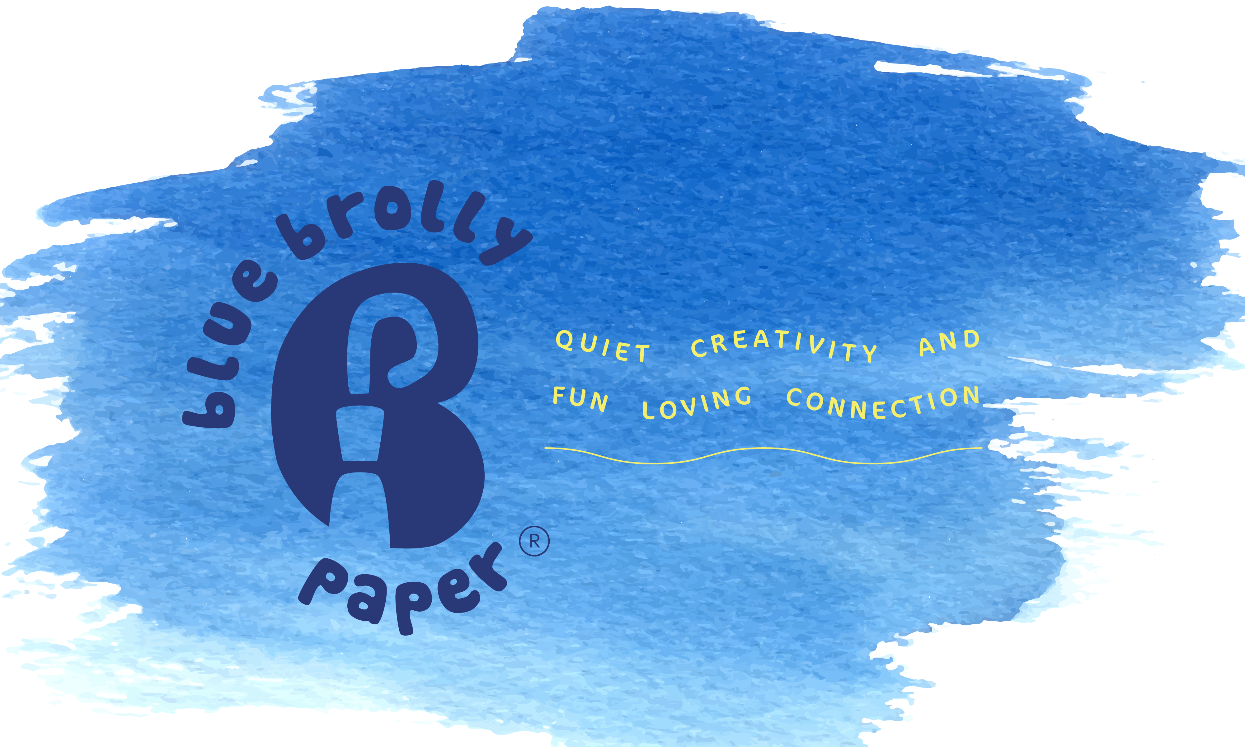 Blue Brolly Paper