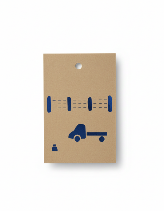 Ute in the Paddock Gift Tag