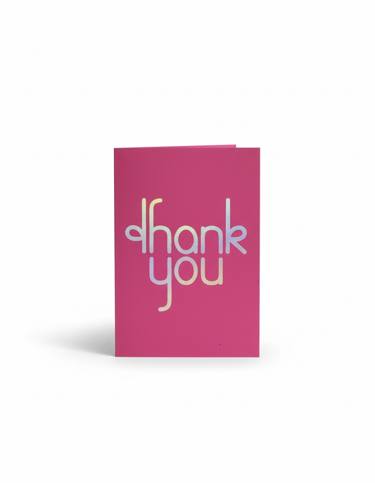 Thank You Greeting Card