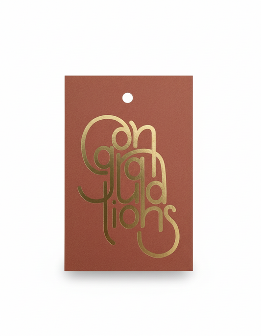 Congratulations Gift Tag