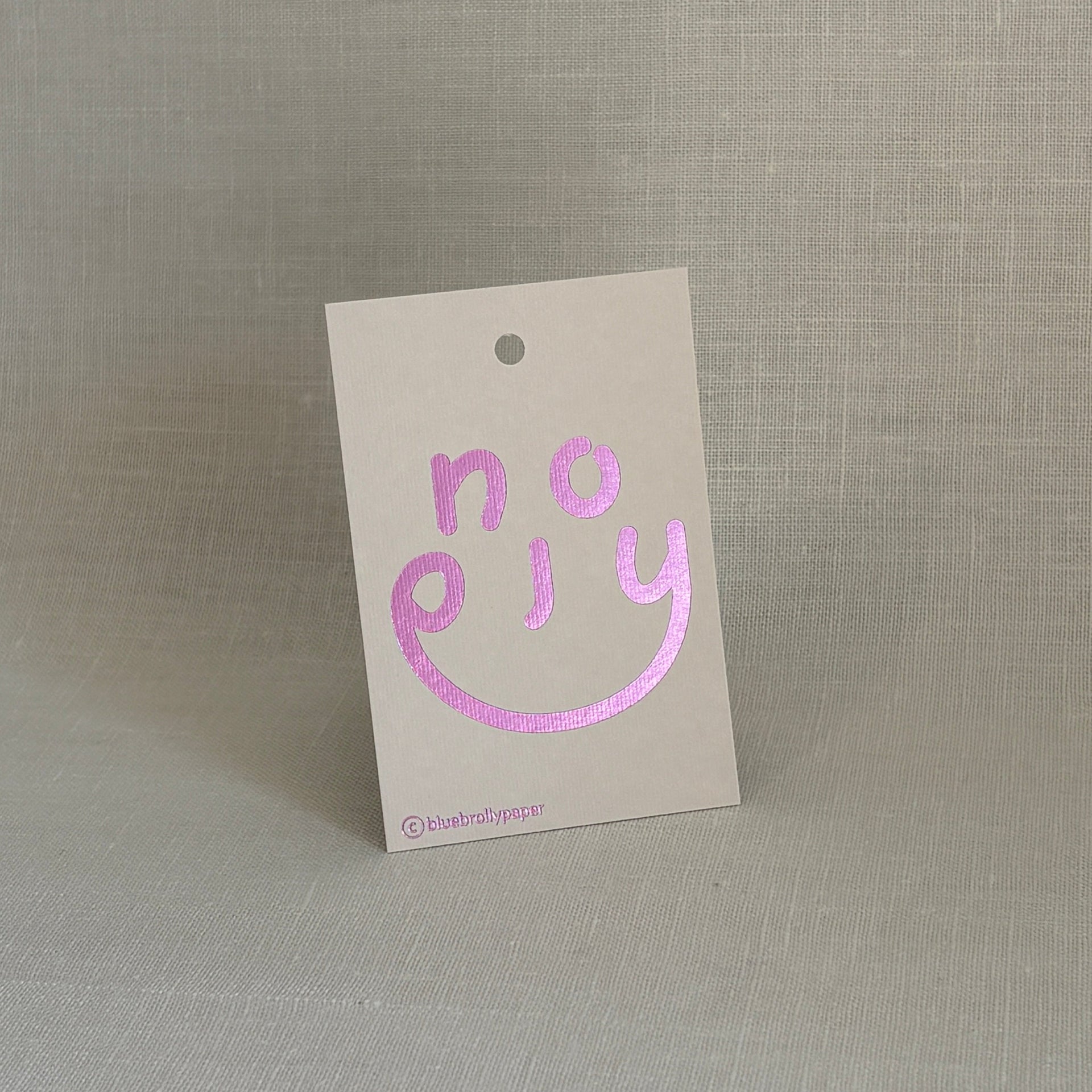Enjoy Gift Tag