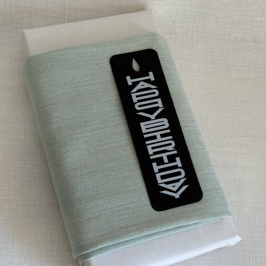 Happy Birthday Gift Tag - black & white candle